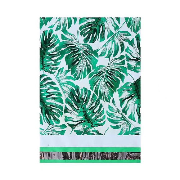 100 10x13 Poly Mailers Palm Leaves - Picture 3 of 5